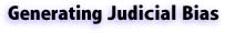 Generating Judicial Bias