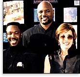 Rev. Alfreddie Johnson, Rev. Fred Shaw and Actress Anne Archer